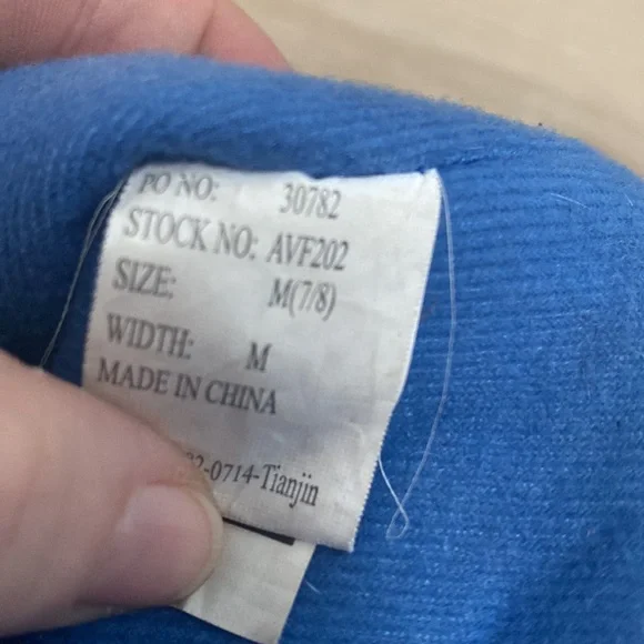 Marvel Captain America Boots Slippers Size M Boys. Size 7/8. - Picture 8 of 9